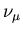 $\nu_{\mu}$